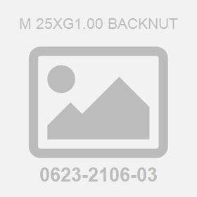 M 25Xg1.00 Backnut